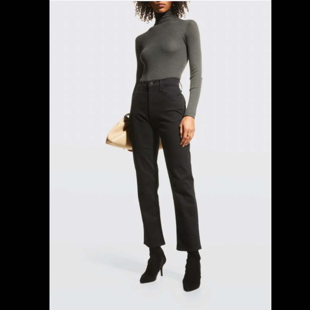 MOTHER High Waisted Rider Ankle Jeans